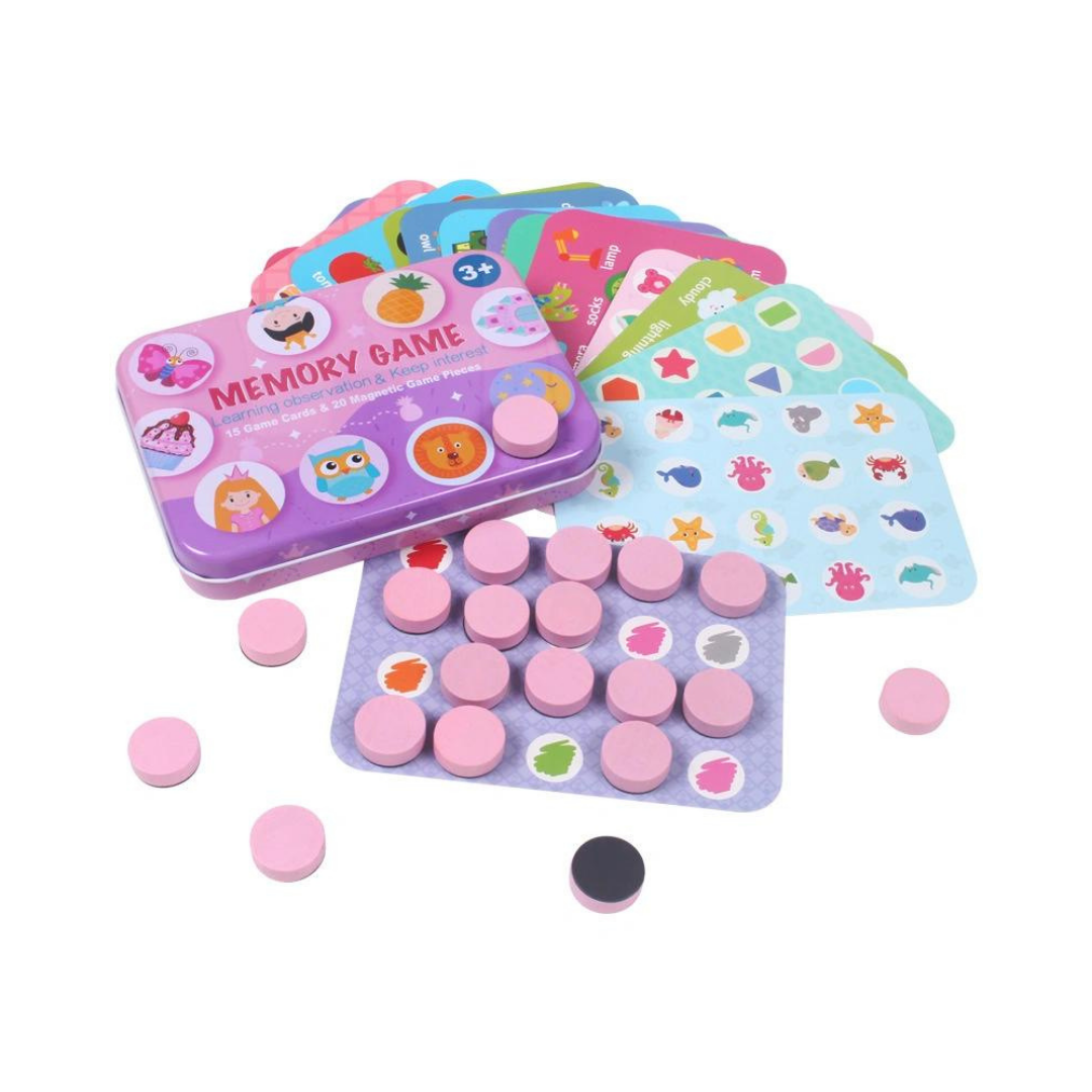 Magnetic memory game