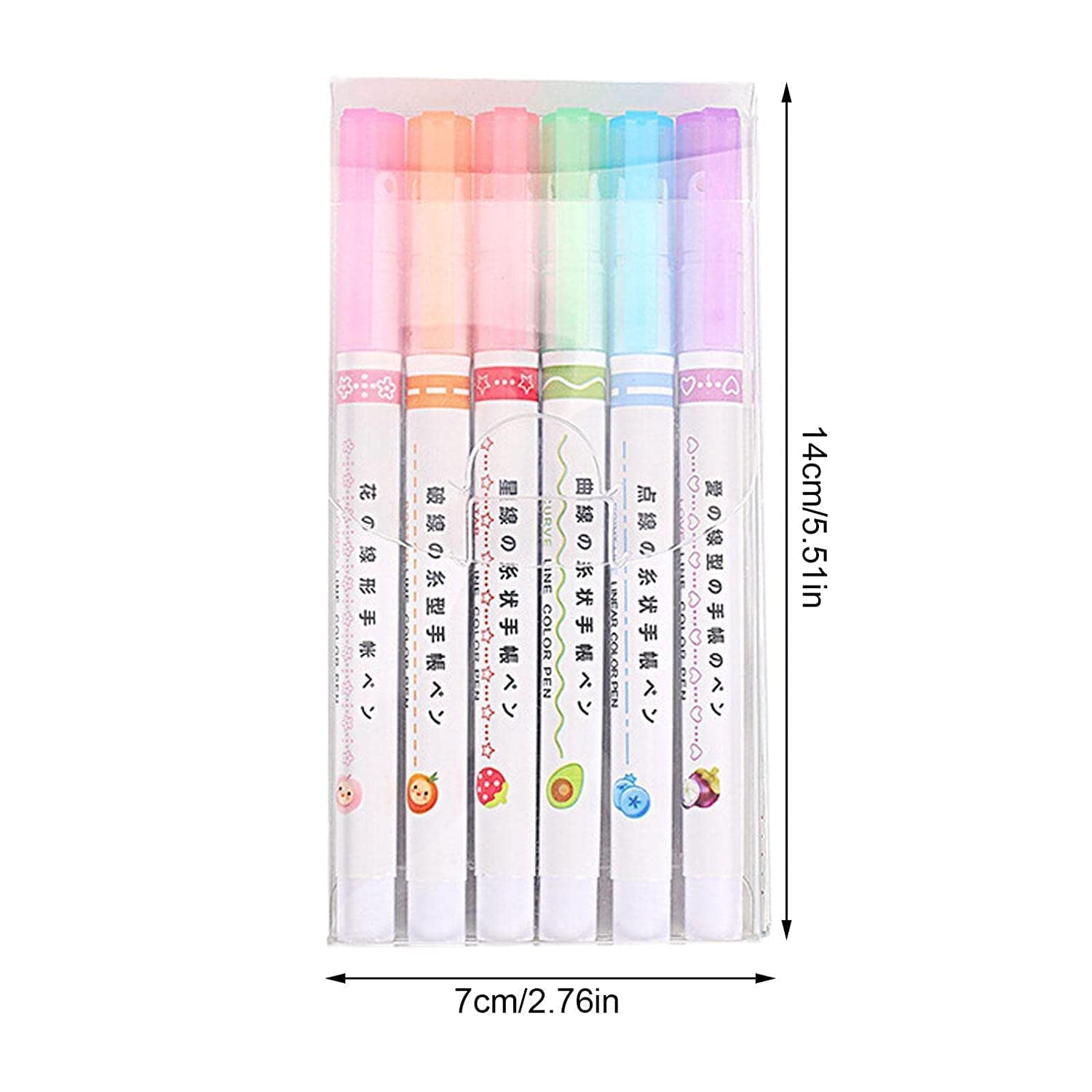 Linear Roller Colour Pens