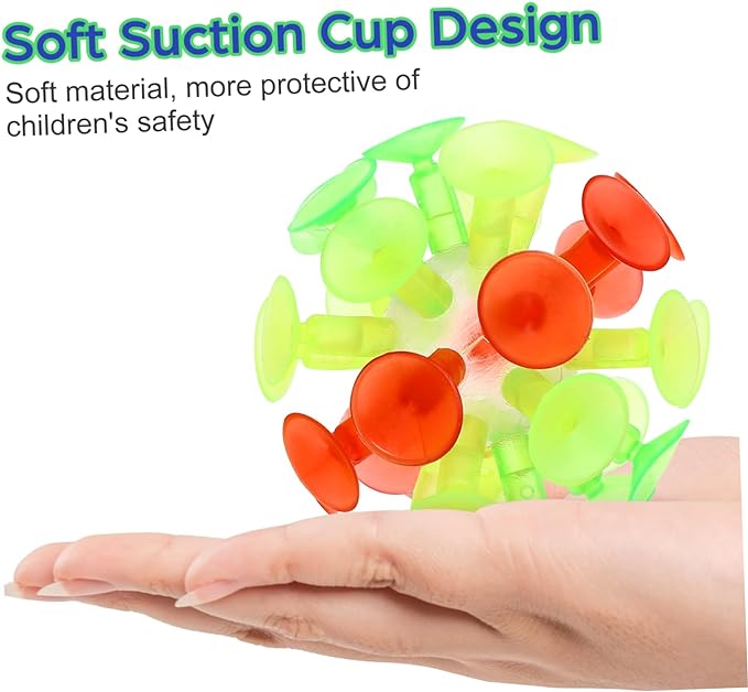 Sticky ball with suction (1pc)