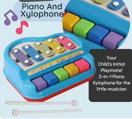2 in 1 Xylophone Piano