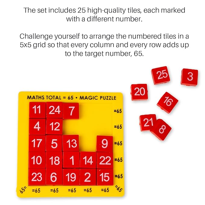 Math total 65 Magic Puzzle