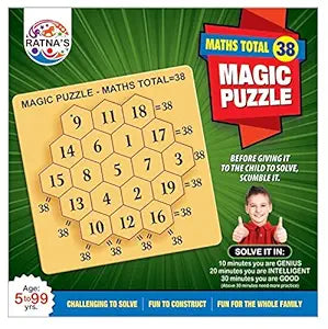 Magic Puzzle 38 Maths Total Mind Challenge Game
