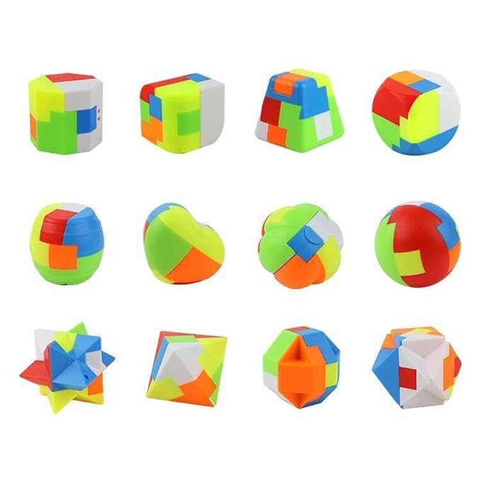 3D Brain Teaser Puzzles  (1pc)