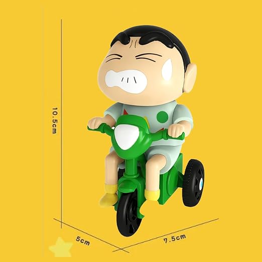 Shinchan pulling Tricycle