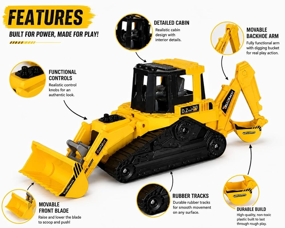 Excavator friction Earth Mover