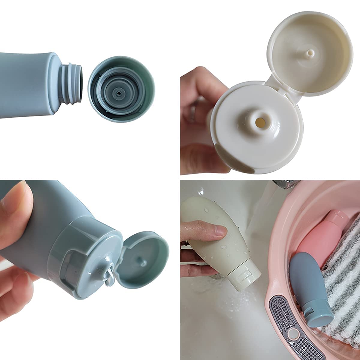 Travel Shampoo Bottle Set
