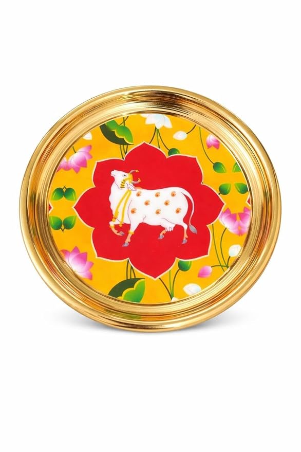 Brass Pooja Plate