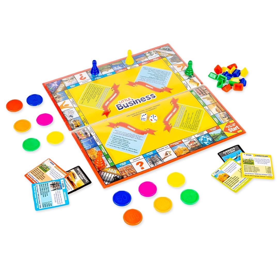 5 in 1  Little Business Board Game