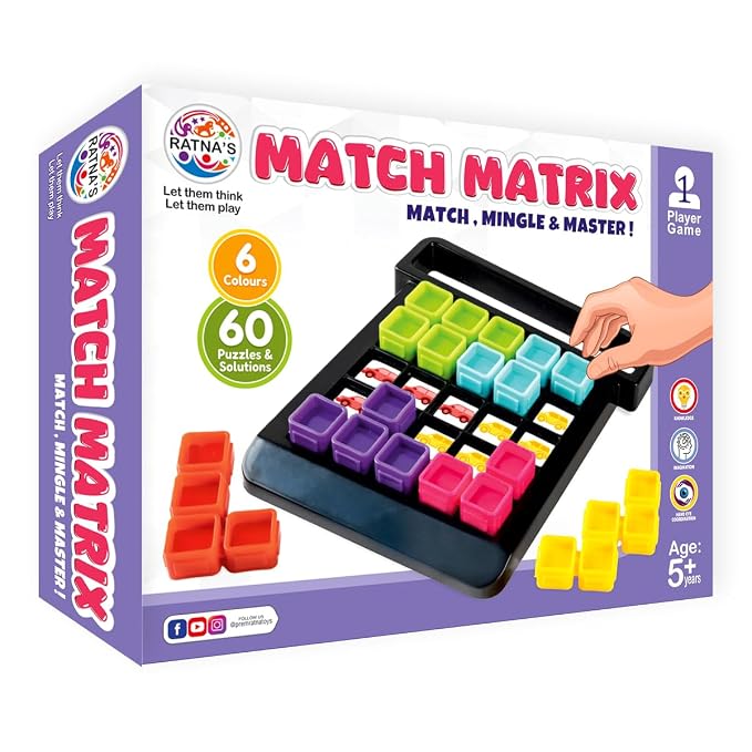 Match Matrix Logic Puzzle
