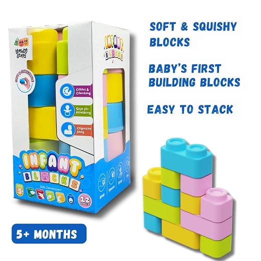 Infant 1st Building Blocks(12pcs)