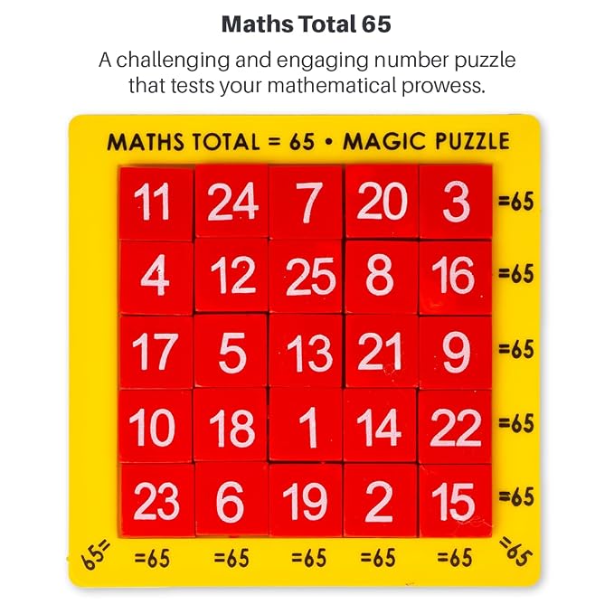 Math total 65 Magic Puzzle