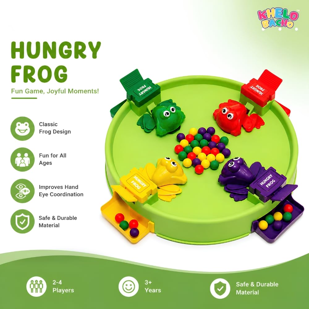 Hungry Frog Board Game 4 Player