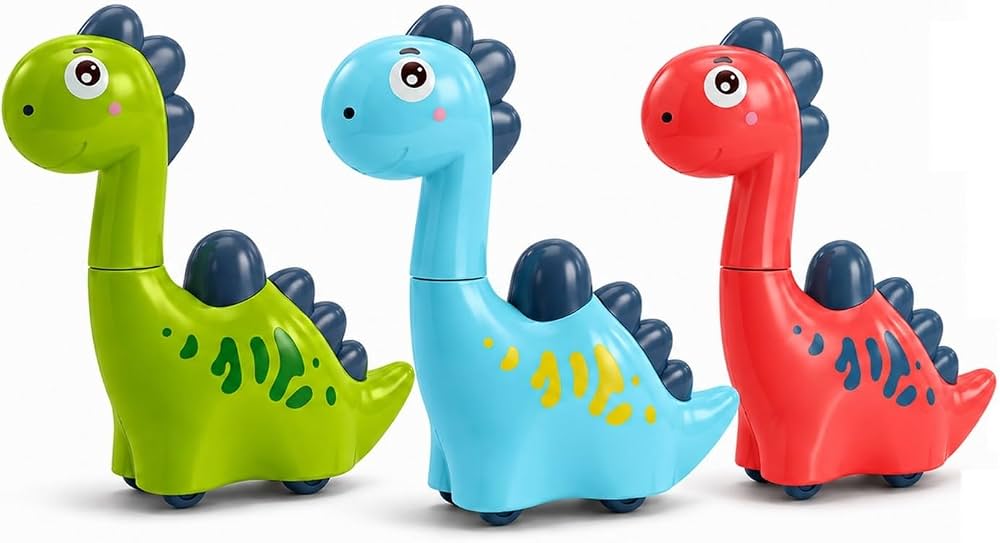 Push & Go Dinosaur Vehicle Toy