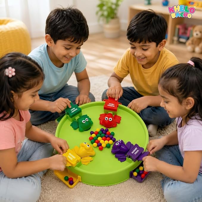 Hungry Frog Board Game 4 Player