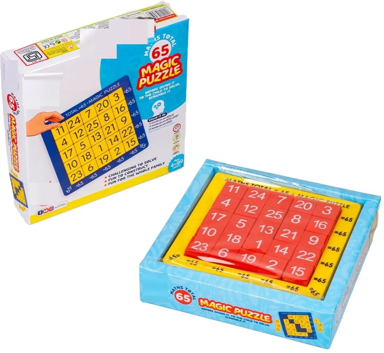 Math total 65 Magic Puzzle