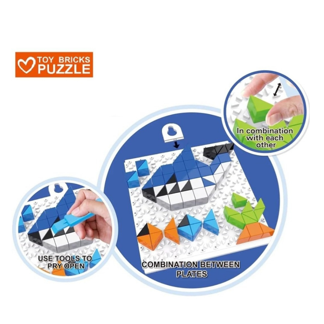 Toy bricks puzzle