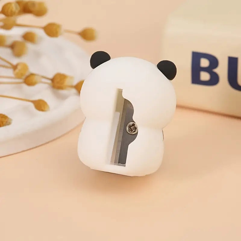 Cute Panda Eraser with Sharpener