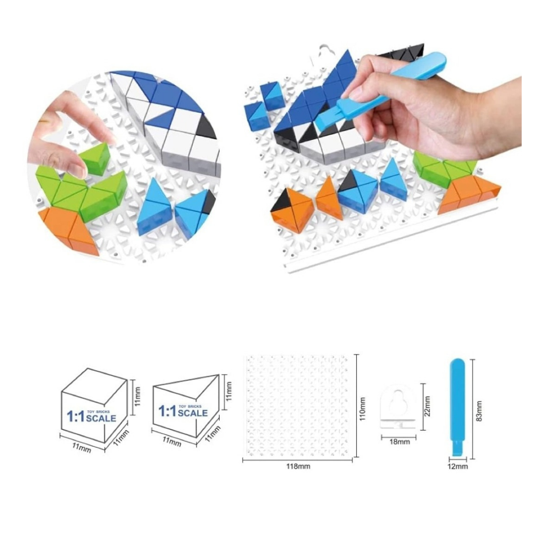 Toy bricks puzzle
