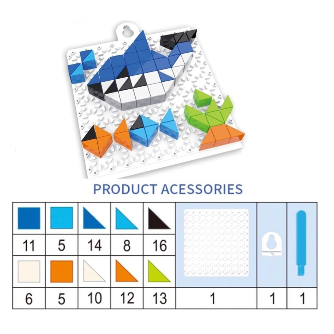 Toy bricks puzzle