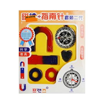 Educational Compass Magnet Set