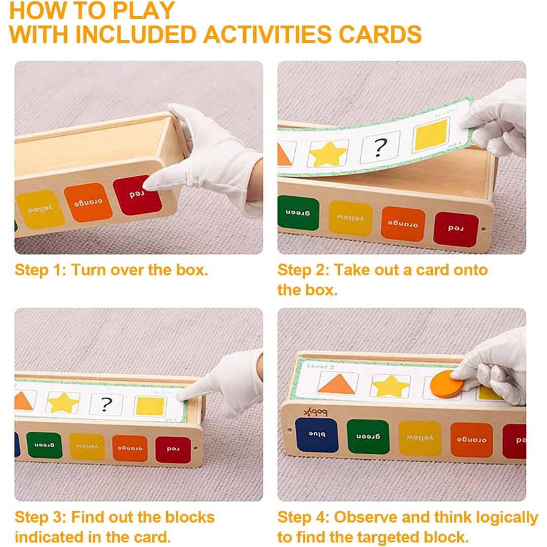 Color Sorting & Shape Matching Toys