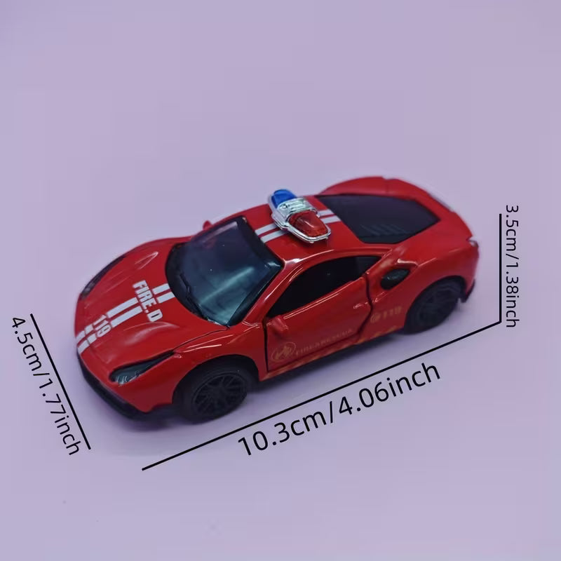 Mini police Alloy Car Toy (1pc)