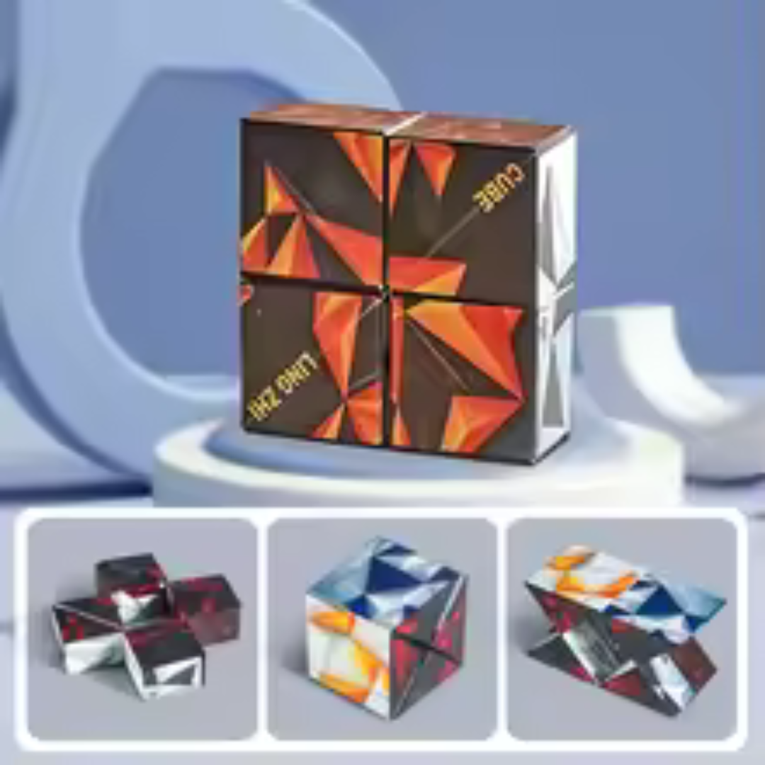 3D Magic Cube Puzzle - Random design