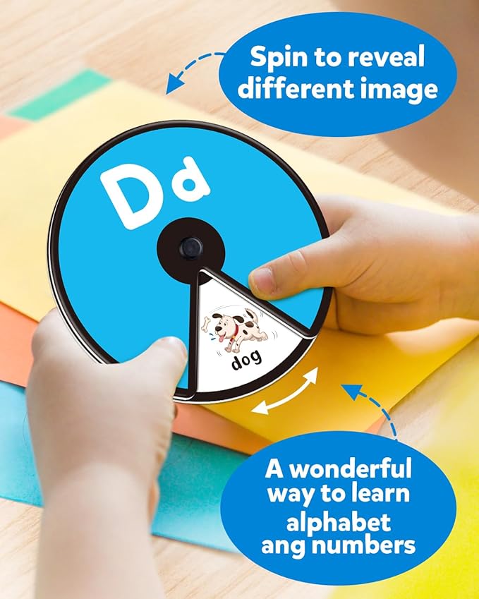 Alphabet number spinner