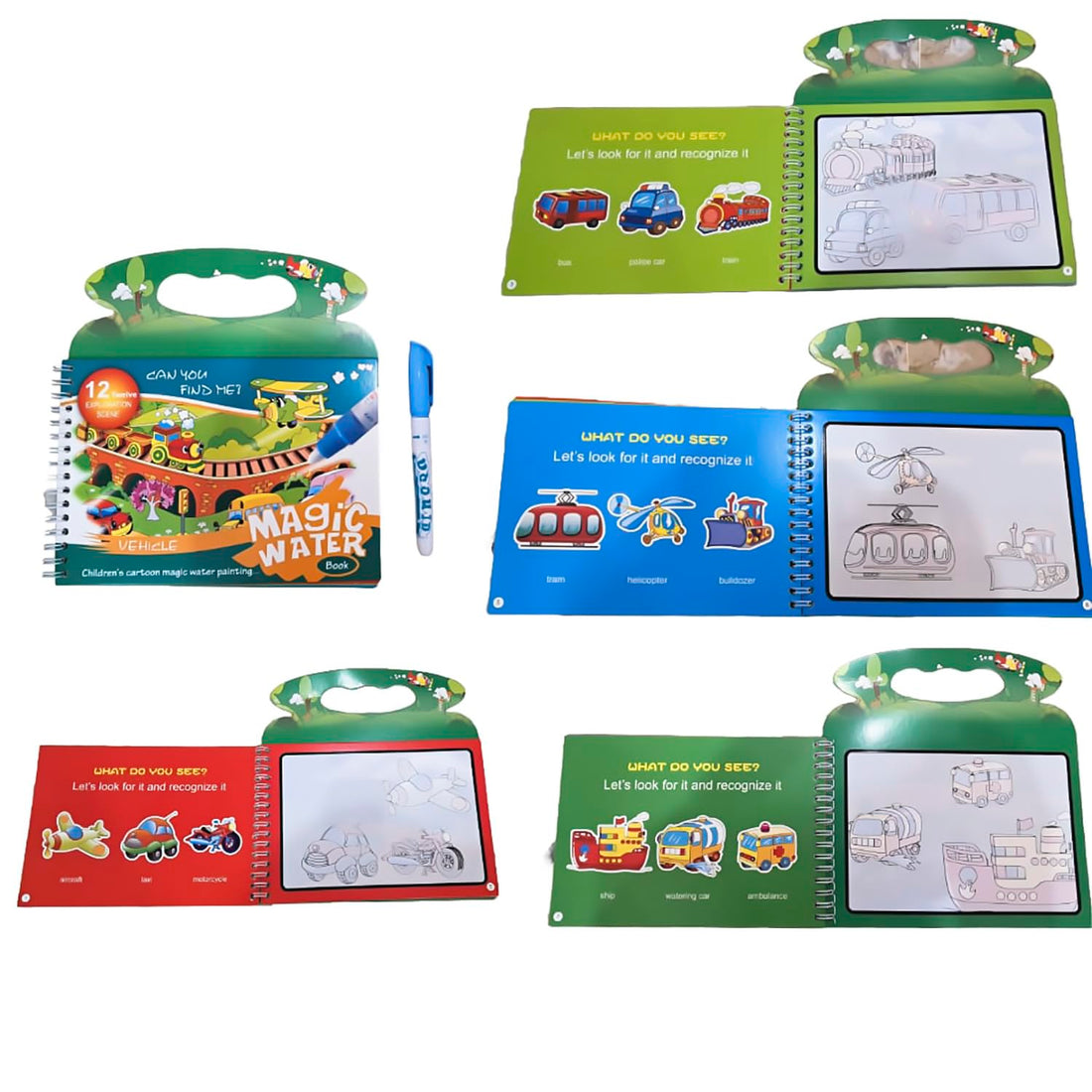 Magic water book (1pc) - Random theme