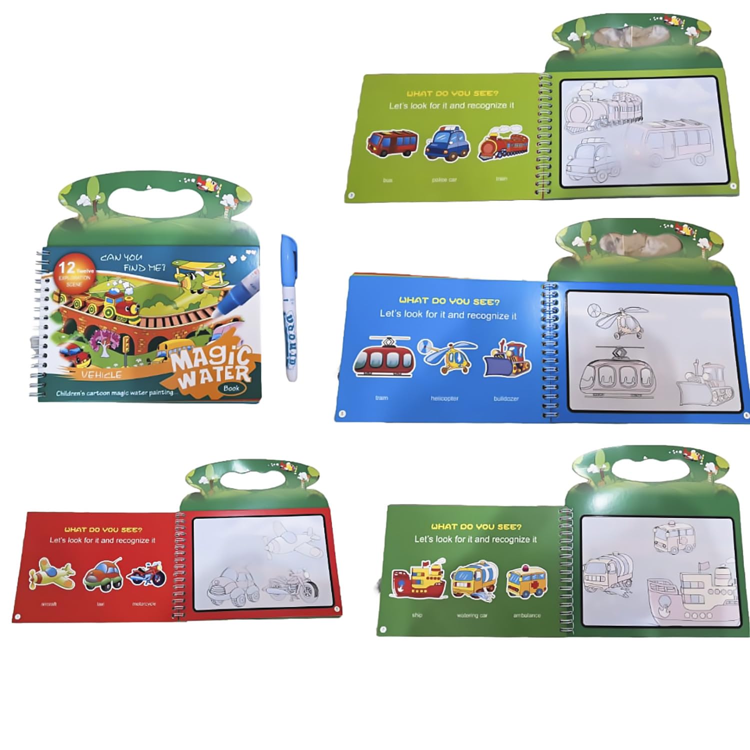 Magic water book (1pc) - Random theme