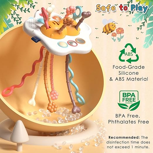 Sensory Pull String Toy