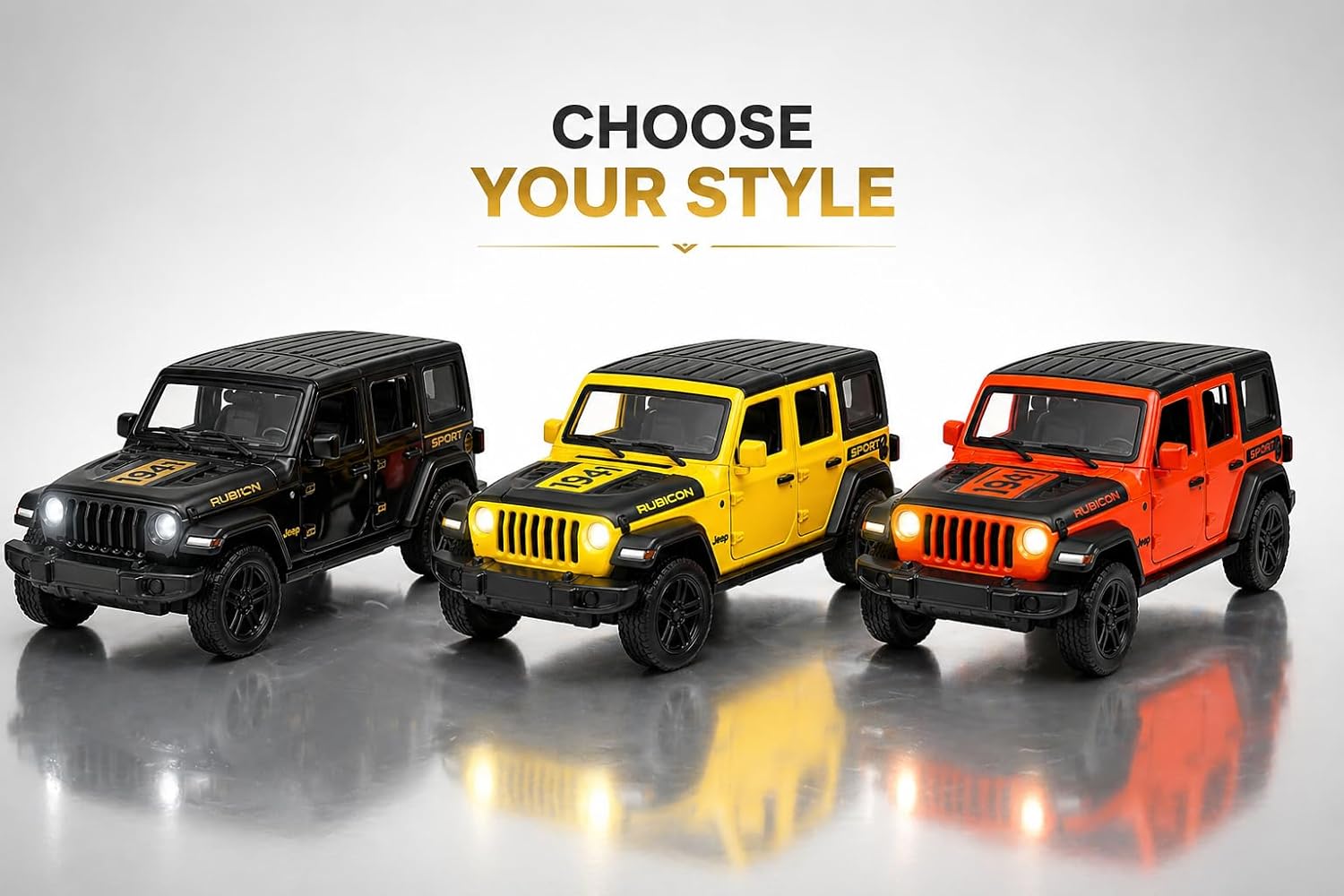 Diecast Model Car 1:36 Scale- Jeep
