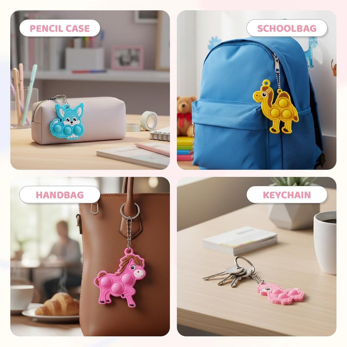 Pop It Toy Sensory  charms(1pc)