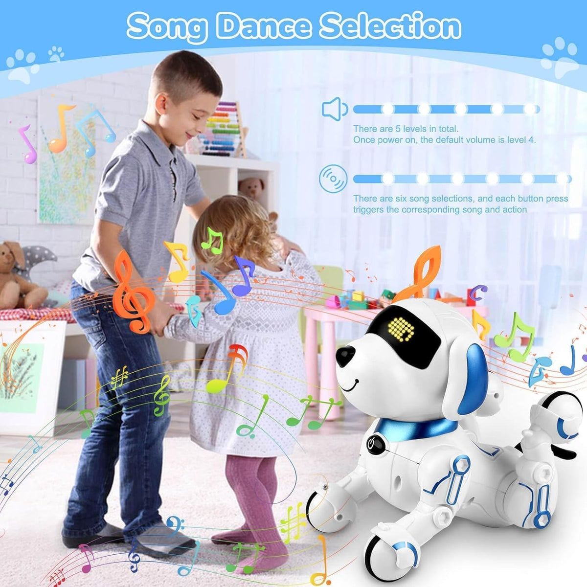 Interactive RC Dog Robot Toy