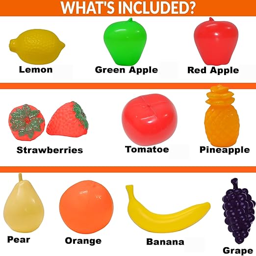 Fruits set of 12