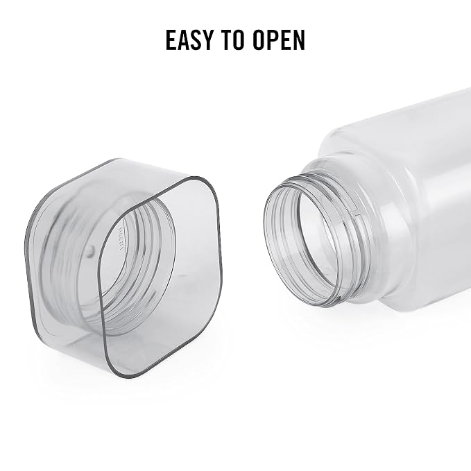 Transparent Square Shape Water Bottle(small)