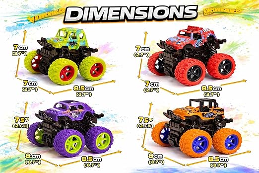 Monster Zab 1:36 Scale 360 degree