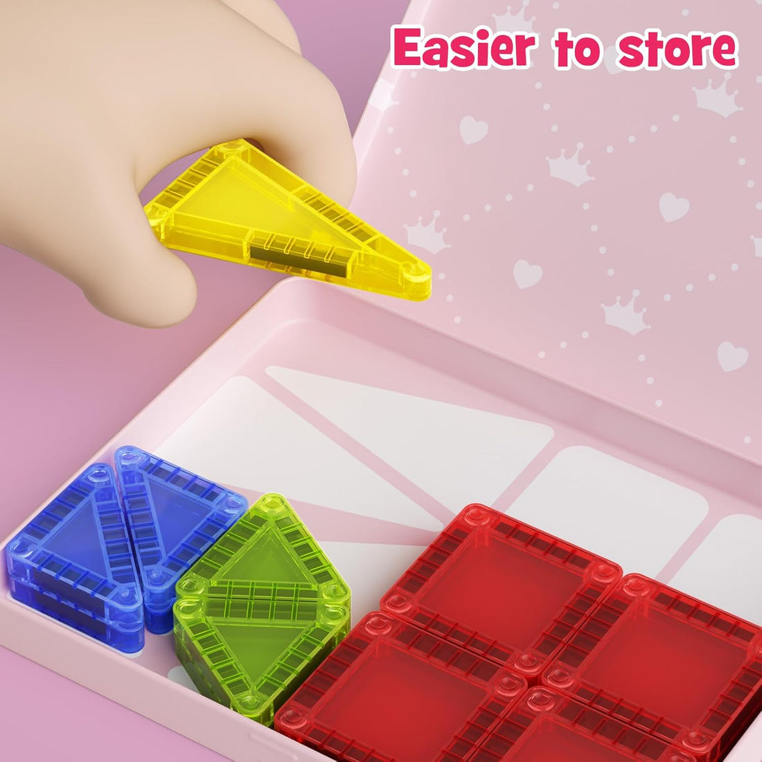 Mini Magnetic Tiles 26 pcs