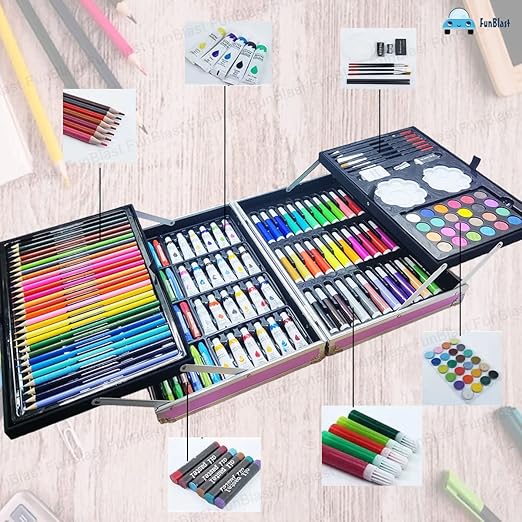 All in one 145pcs Art and Craft kit