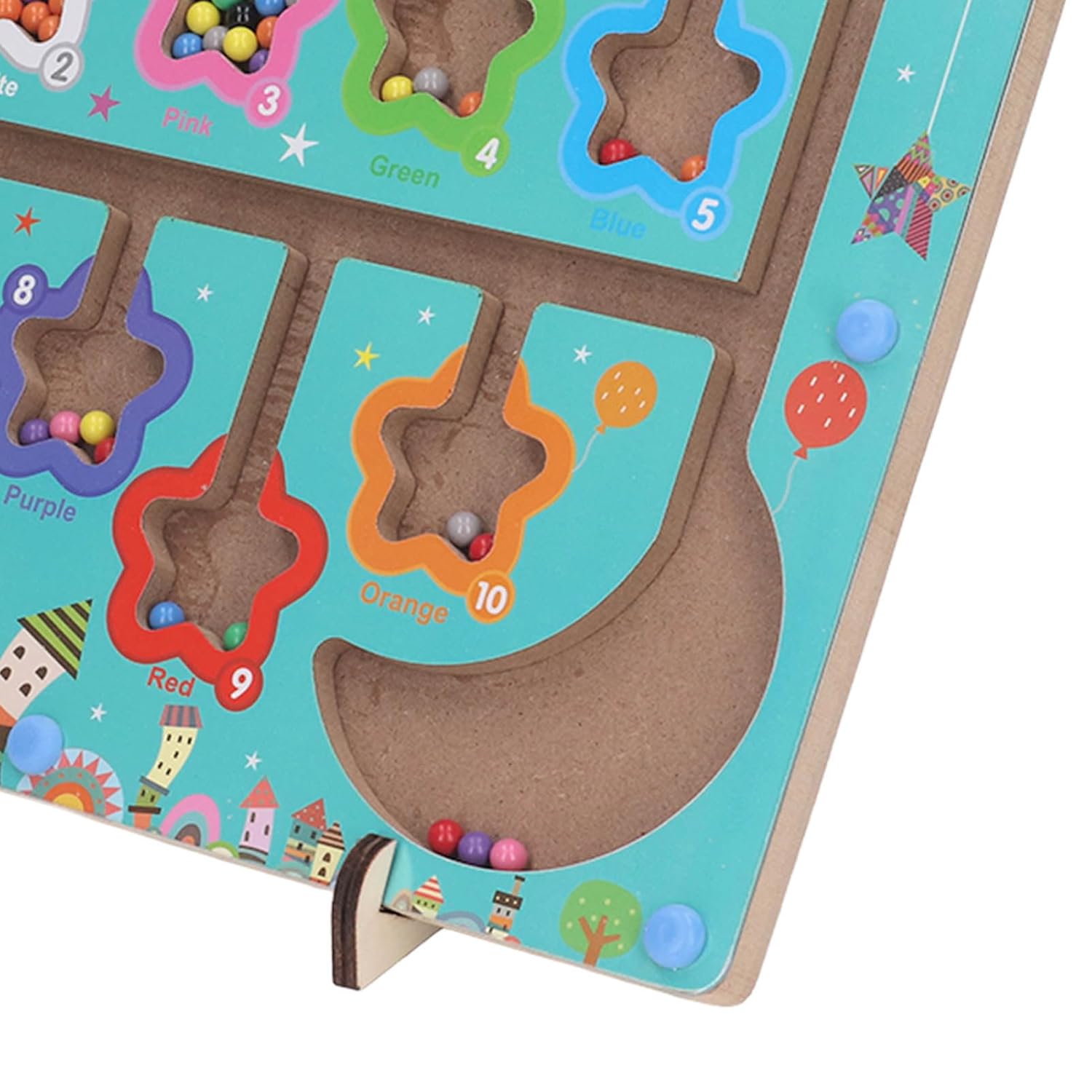 Magnetic Color Classification maze Labyrinth