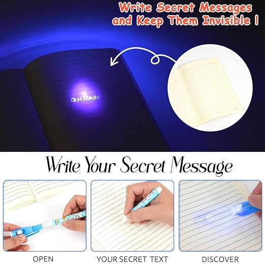 Invisible Magic Pen with light(1pc)