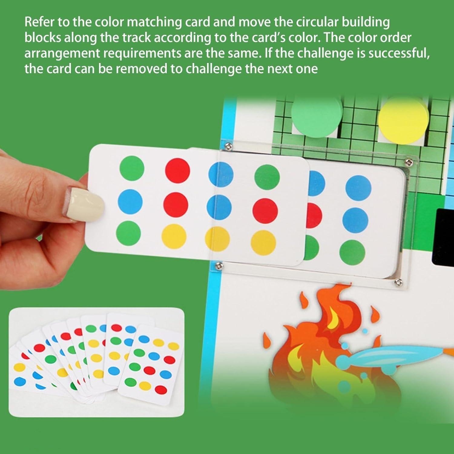 Three-in-One Montessori multifunction game