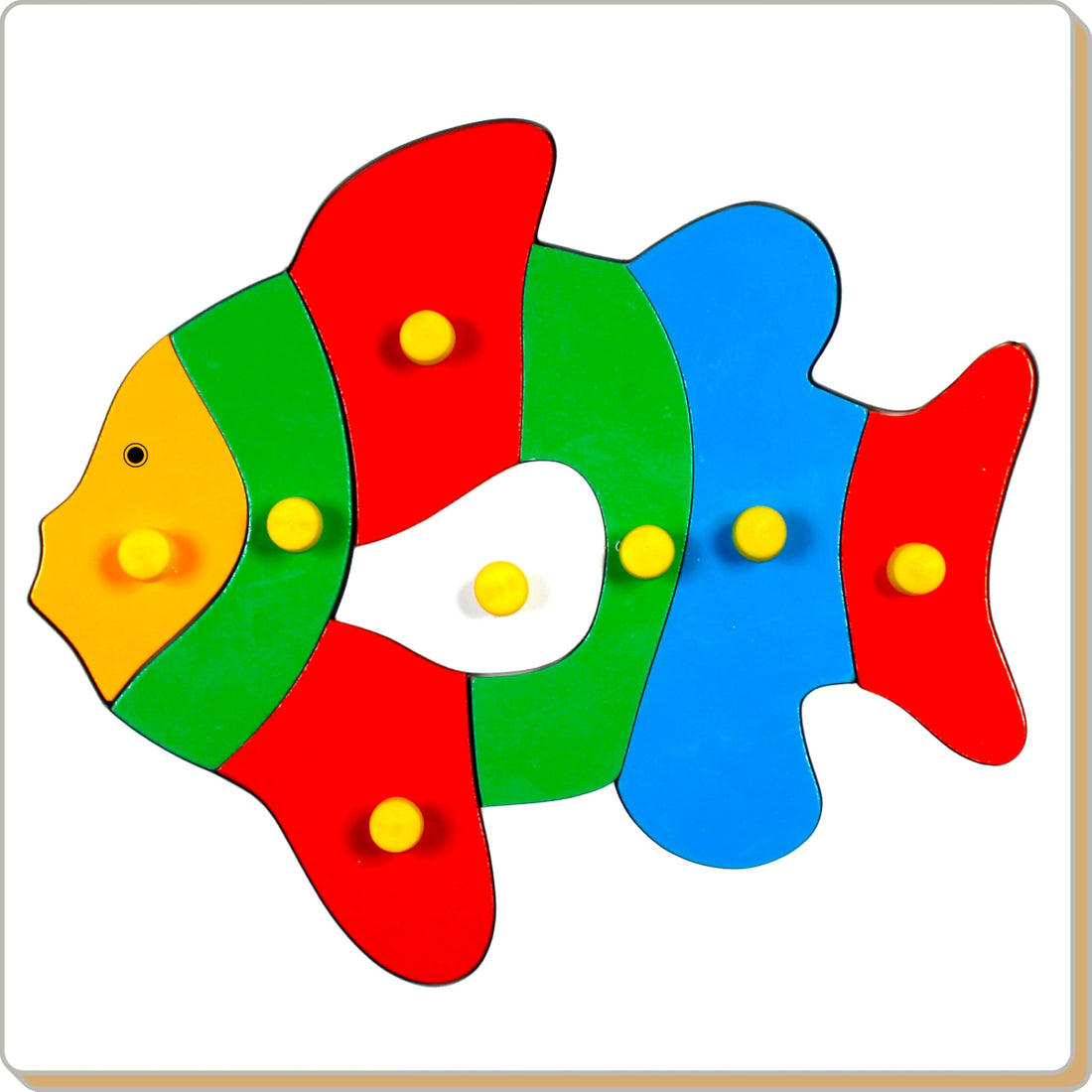 Wooden knob board Puzzle
