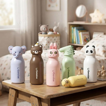 3D Animal Stainless Steel Water Bottle (450ml)