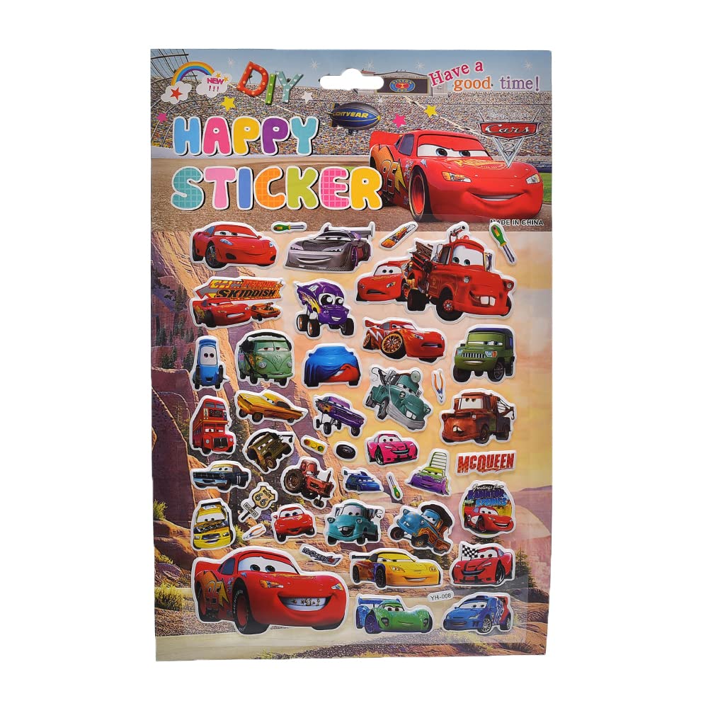 Puffy 3D Stickers set of any 3