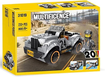 233 pcs Lego blocks Racing Multificence