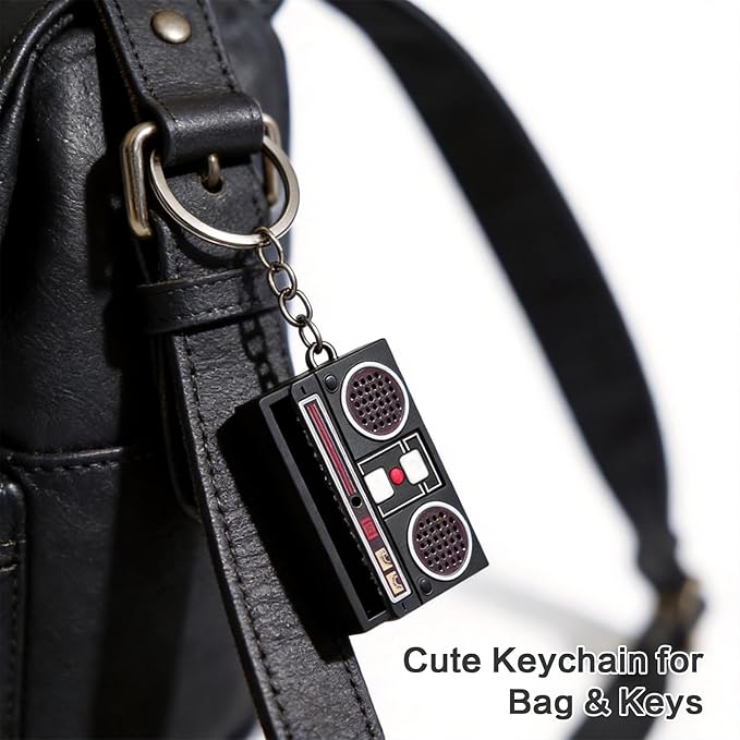 Retro Radio Recording Key Chain