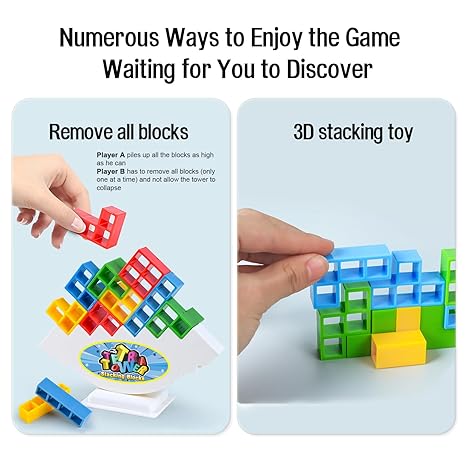 Tetra Tower Balancing Stacking Toys