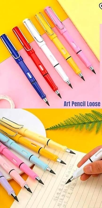 Non Sharpening Pencil with Eraser(1pc)