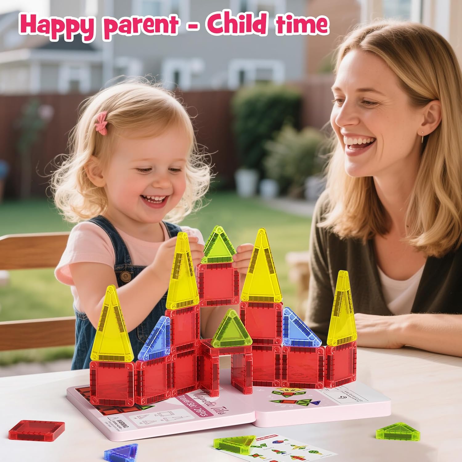 Mini Magnetic Tiles 26 pcs